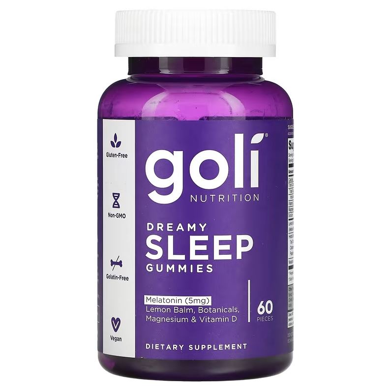 Picture of Goli Nutrition KHRM00404891 Dreamy Sleep Gummies - 60 Piece