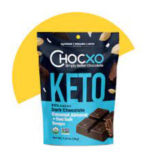 Picture of Chocxo KHCH02206053 3.45 oz Cup 85 Percent Dark Chocolate Coconut