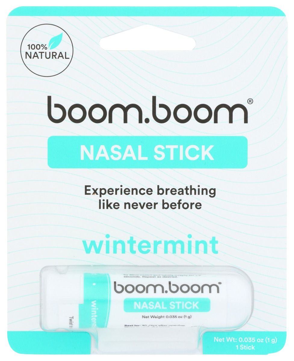 Picture of Boomboom Naturals KHCH00393658 Inhaler Nasal Stick - Wintermint