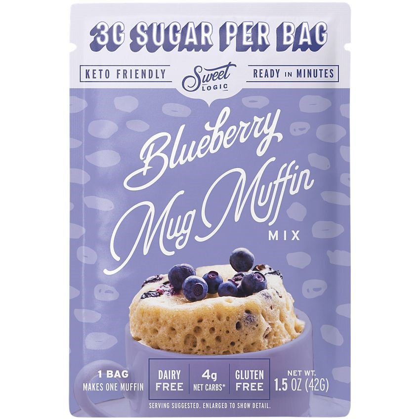 Picture of Sweet Logic KHRM00406588 1.5 oz Blueberry Mug Muffin Cake Mix