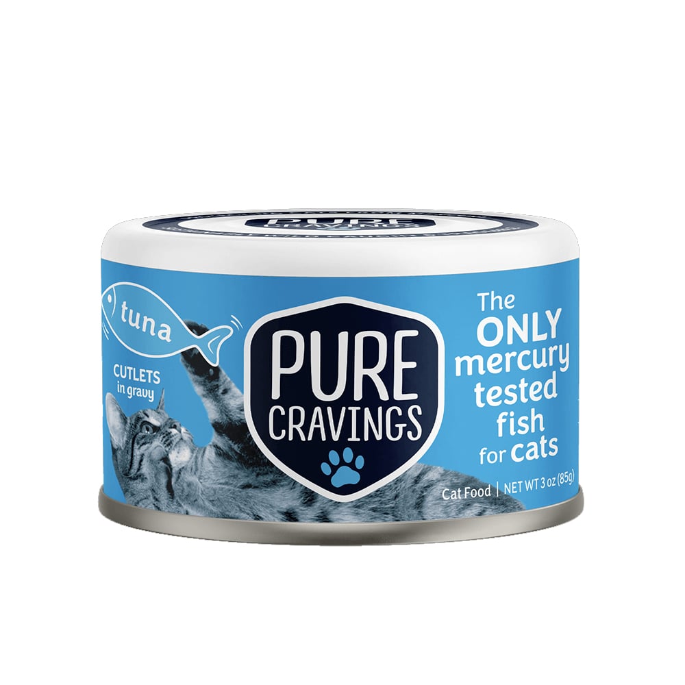 Picture of Pure Cravings KHCH02203703 3 oz Tuna Cutlets Gravy for Cat Food