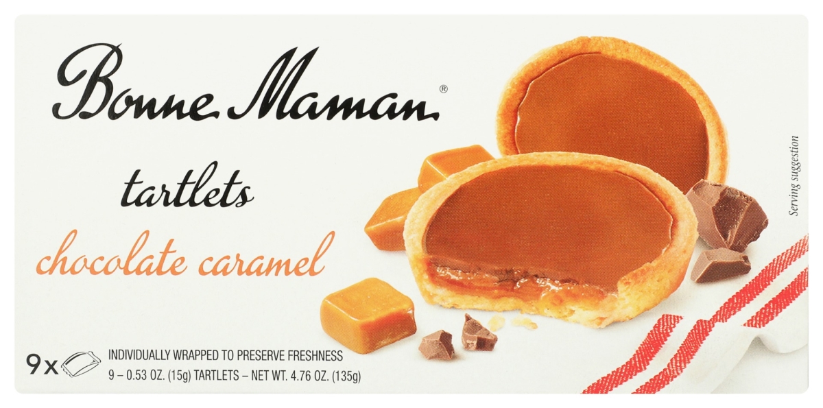 Picture of Bonne Maman KHRM02207244 4.76 oz Chocolate Caramel Tartlets