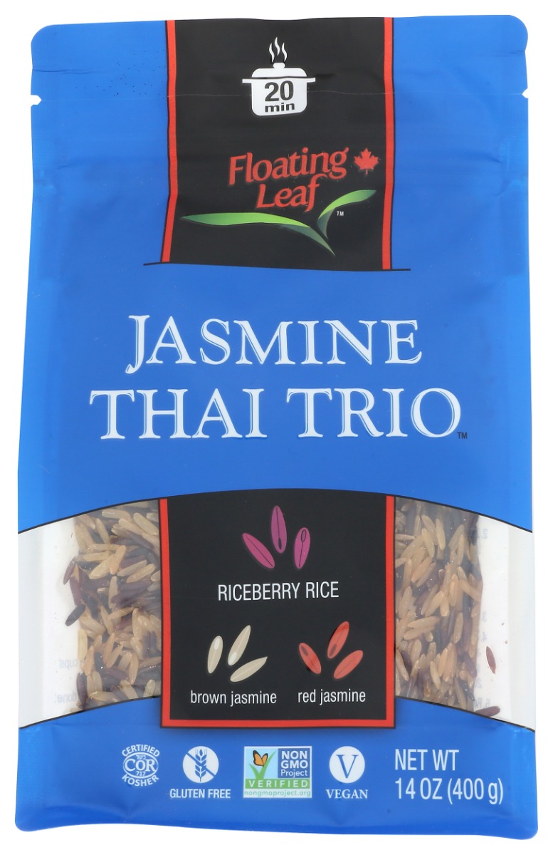 Picture of Floating Leaf KHLV00373323 14 oz Rice Jasmine Trio Blend Rice