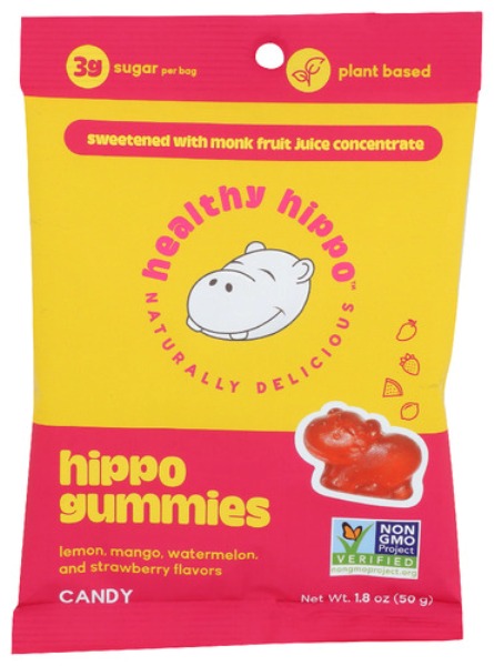 Picture of Healthy Hippo KHCH02209299 1.8 oz Hippo Gummies Candy