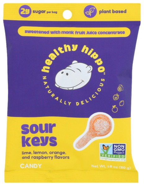 Picture of Healthy Hippo KHCH02209301 1.8 oz Sour Keys Candy