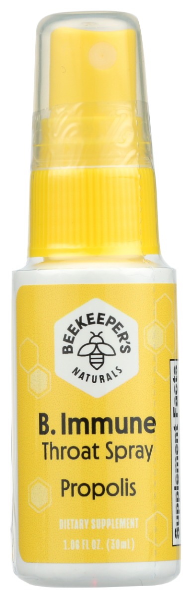 Picture of Beekeepers KHLV00359689 30 ml B Immune Support Propolis Throat Spray