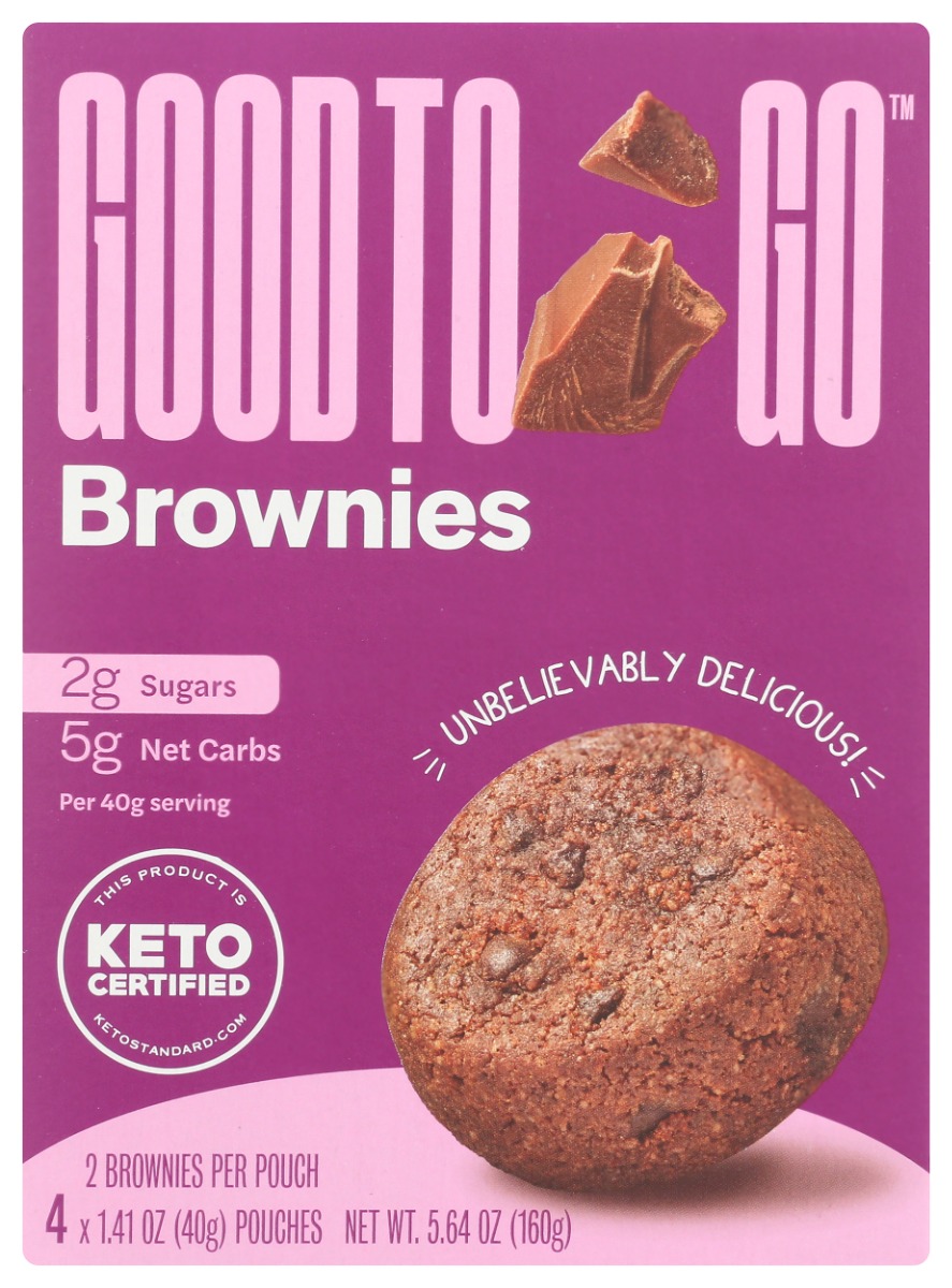 Picture of Good to Go KHCH00405870 5.64 oz Brownies - Pack of 4