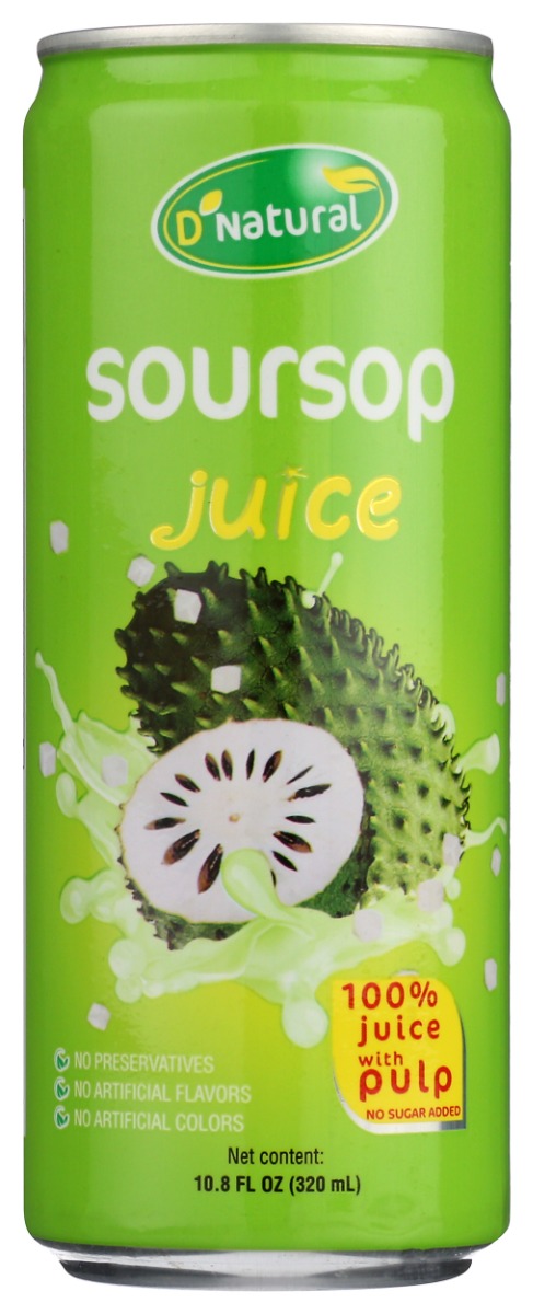Picture of D Natural KHCH02206576 10.8 oz Soursop Juice