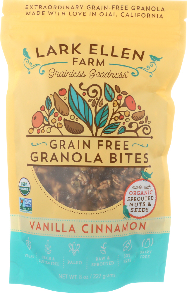 Picture of Lark Ellen Farm KHCH00343724 8 oz Vanilla Cinnamon Granola Bites