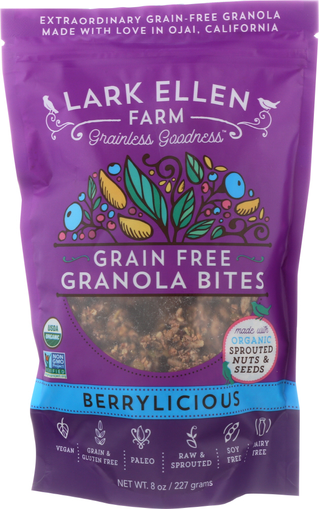 Picture of Lark Ellen Farm KHCH00343725 8 oz Berrylicious Granola Bites