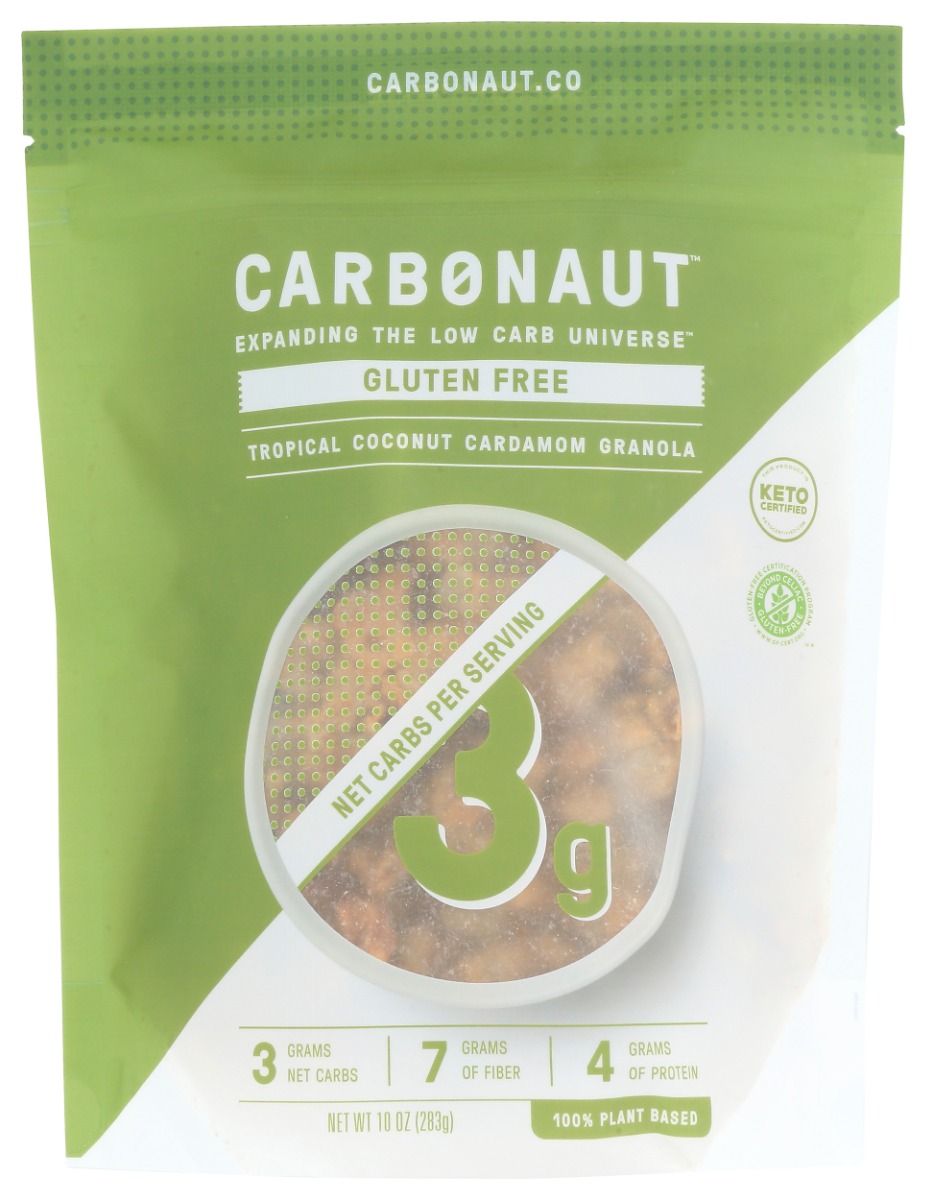 Picture of Carbonaut KHCH02207396 10 oz Tropical Coconut Cardamom Granola