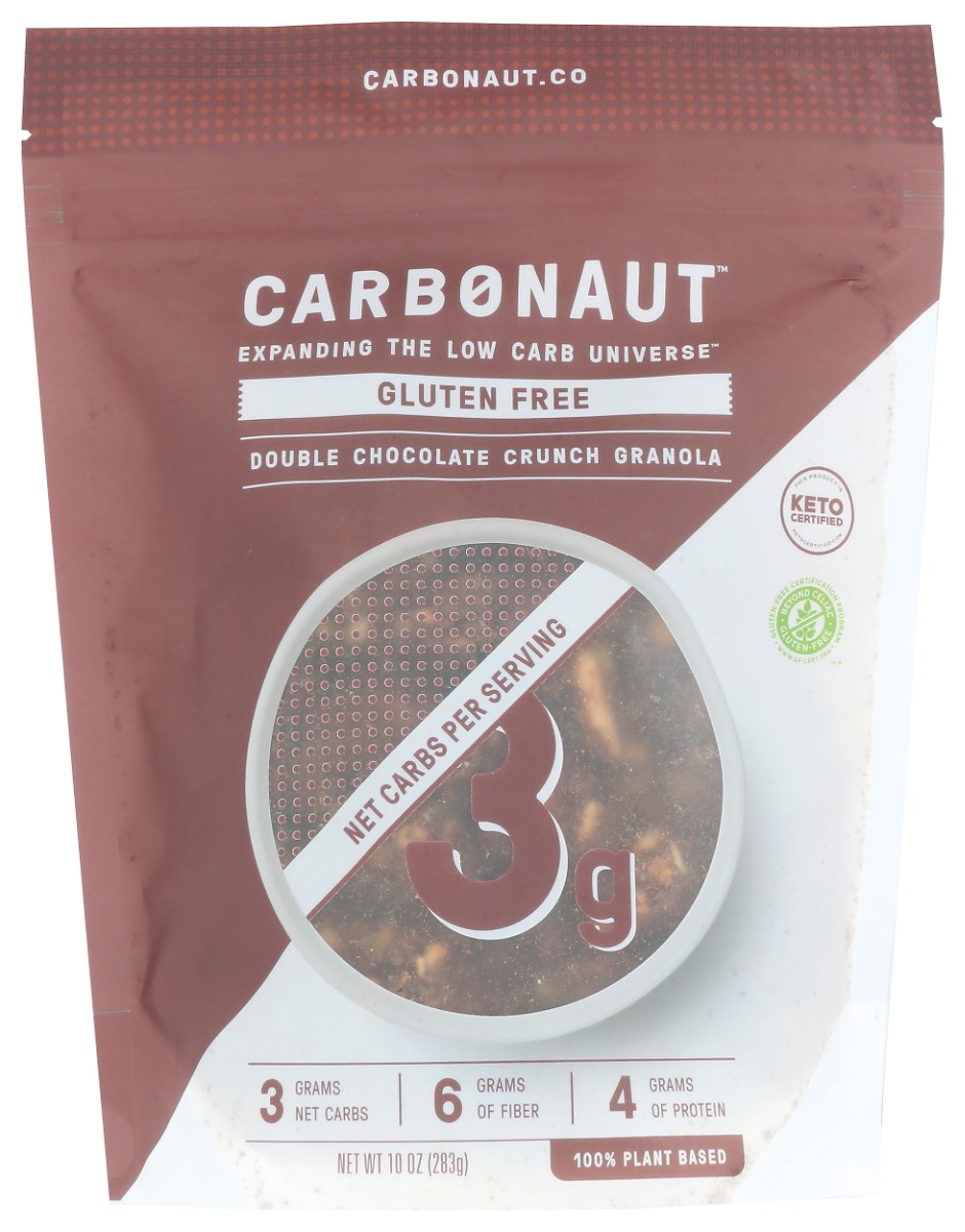 Picture of Carbonaut KHCH02207392 10 oz Double Chocolate Crunch Granola