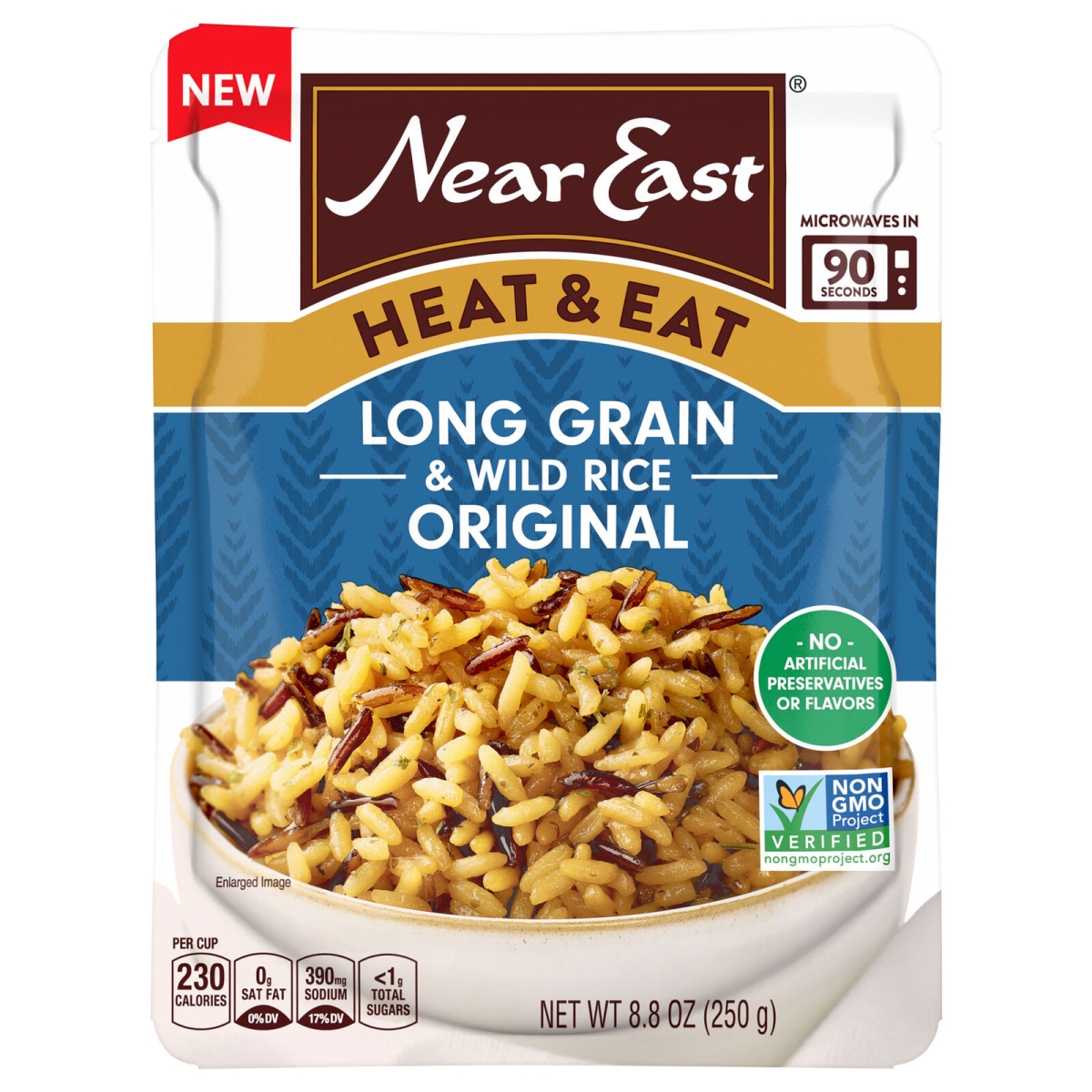 Picture of Near East KHRM02209195 Long Grain & Wild Rice - 8.8 oz