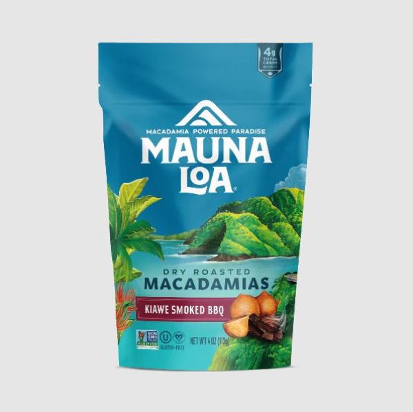 KHLV00392558 4 oz Smoked Barbique Macadamia -  Mauna Loa