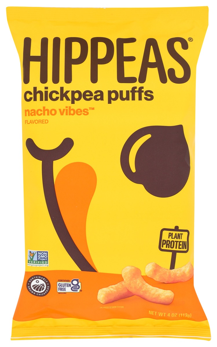 KHRM02207930 4 oz Nacho Vibes Chickpea Puffs -  Hippeas