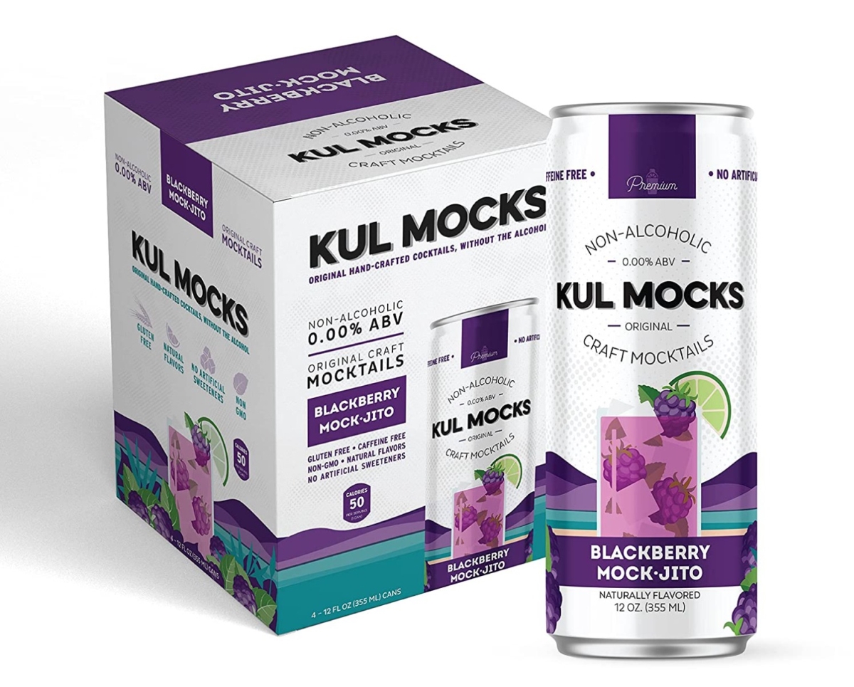 Picture of Kul Mocks KHLV02300274 48 fl. oz Blackberry Mockjito Mocktails