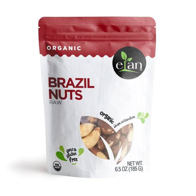 Picture of Elan KHRM00394663 6.5 oz Organic Raw Brazil Nuts
