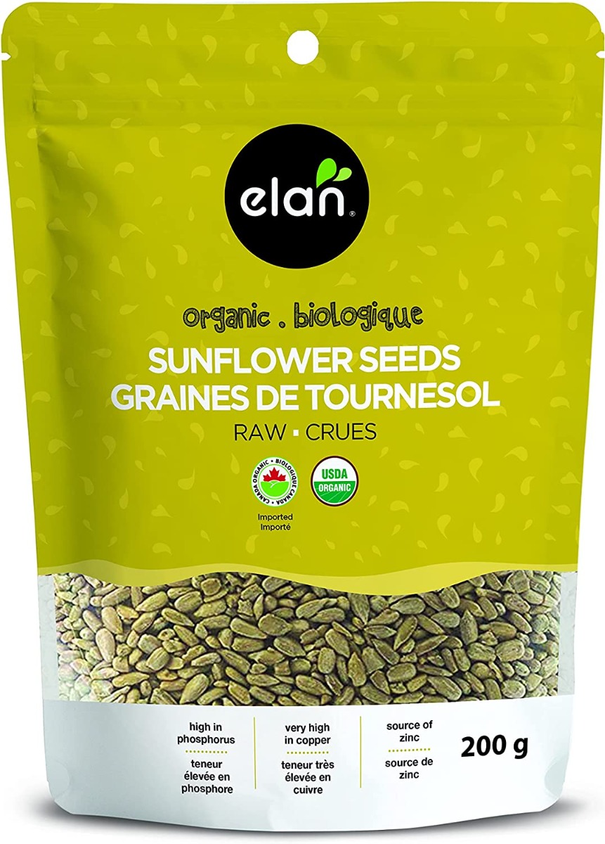 Picture of Elan KHRM00394605 7.1 oz Organic Raw Sunflower Seeds