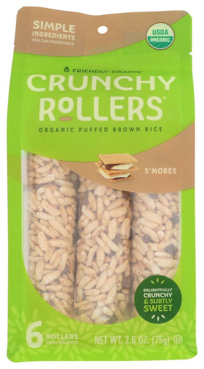 Picture of Chef Bobo KHRM00398020 2.6 oz Crunchy Rice Rollers Smores