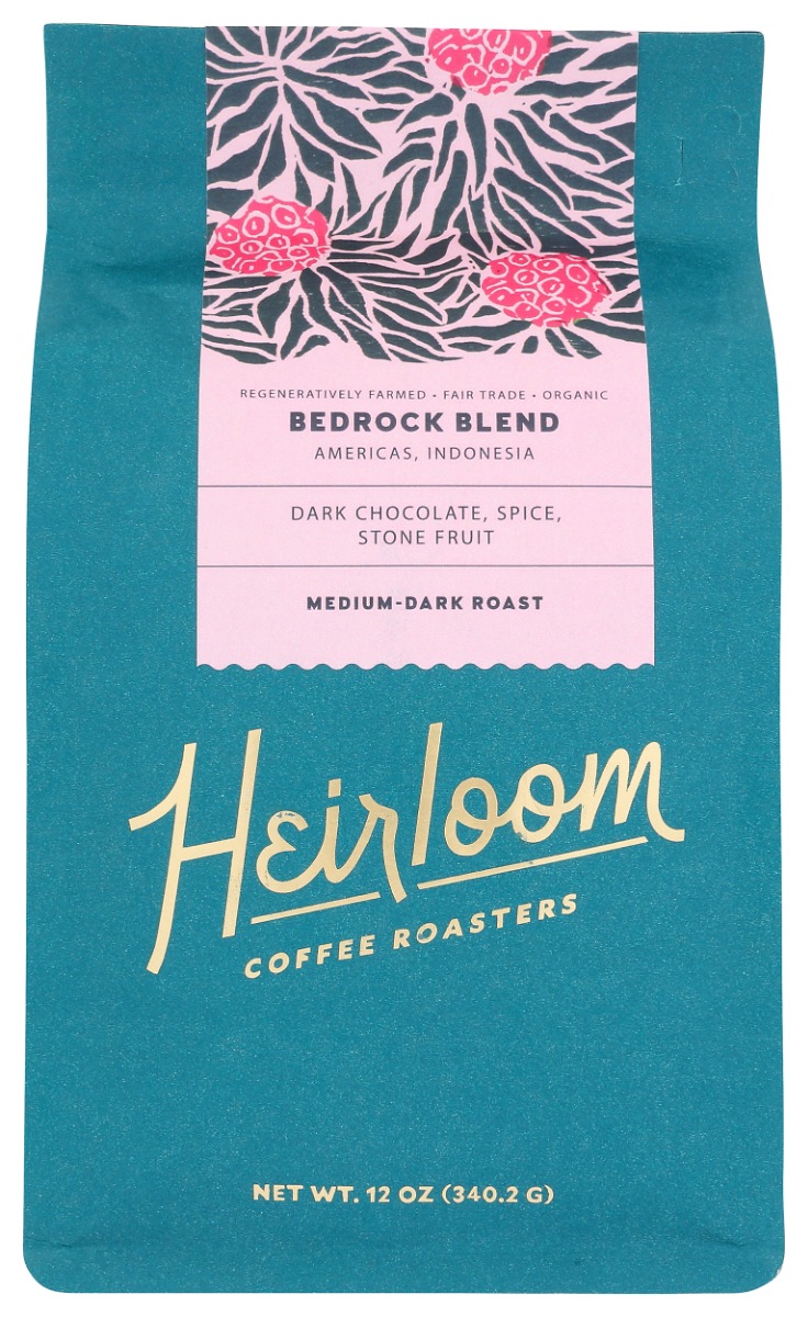 Picture of Heirloom KHLV02203343 12 oz Bedrock Blend Coffee