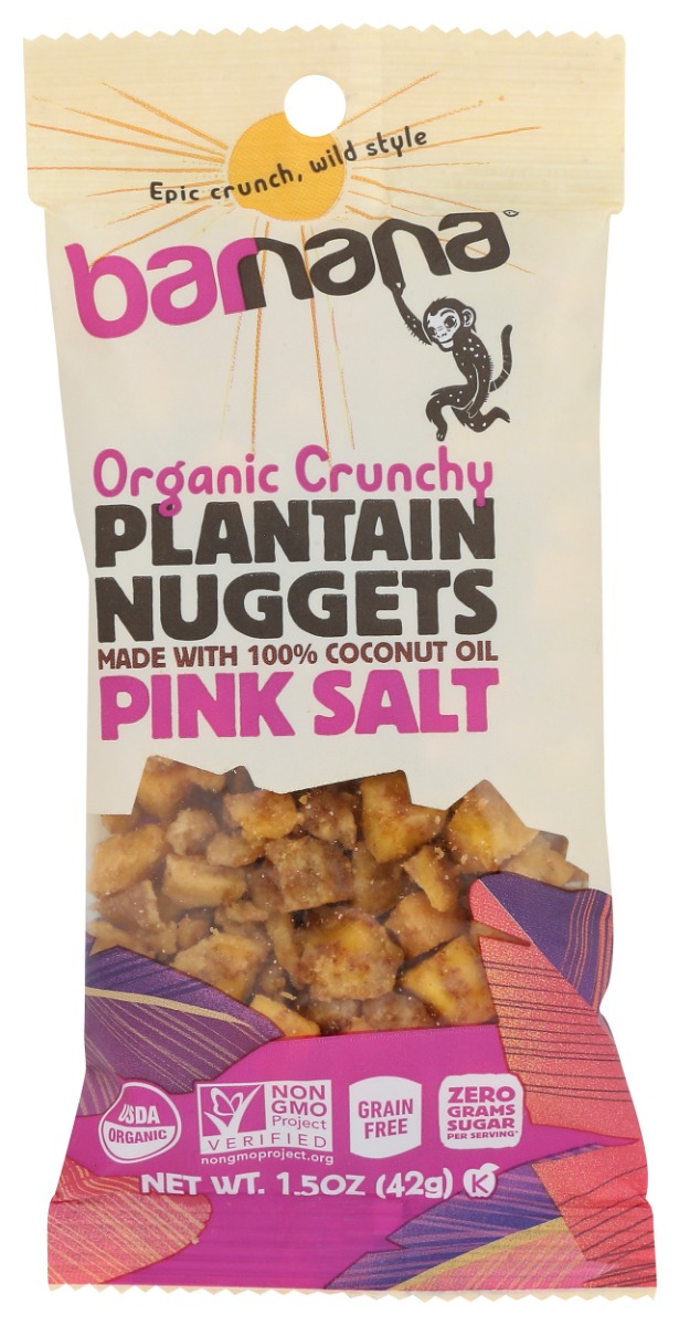 Picture of Barnana KHCH00398758 1.5 oz Organic Pink Salt Plantain Nuggets