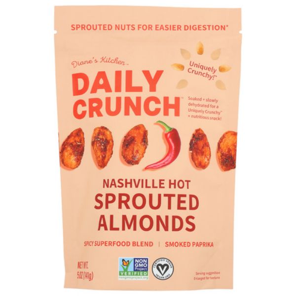 Picture of Daily Crunch KHRM00390337 5 oz Nashville Hot Sprouted Almond