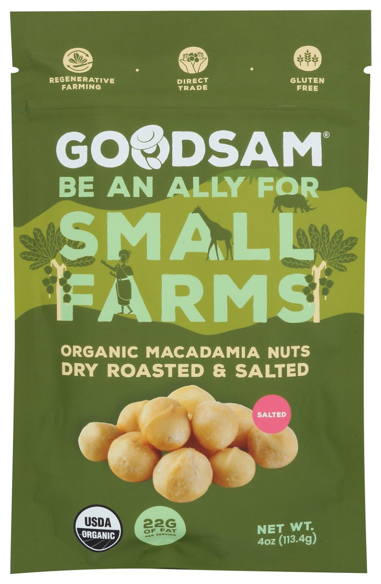 Picture of Goodsam KHCH02207032 4 oz Organic Salt Roasted Macadamia