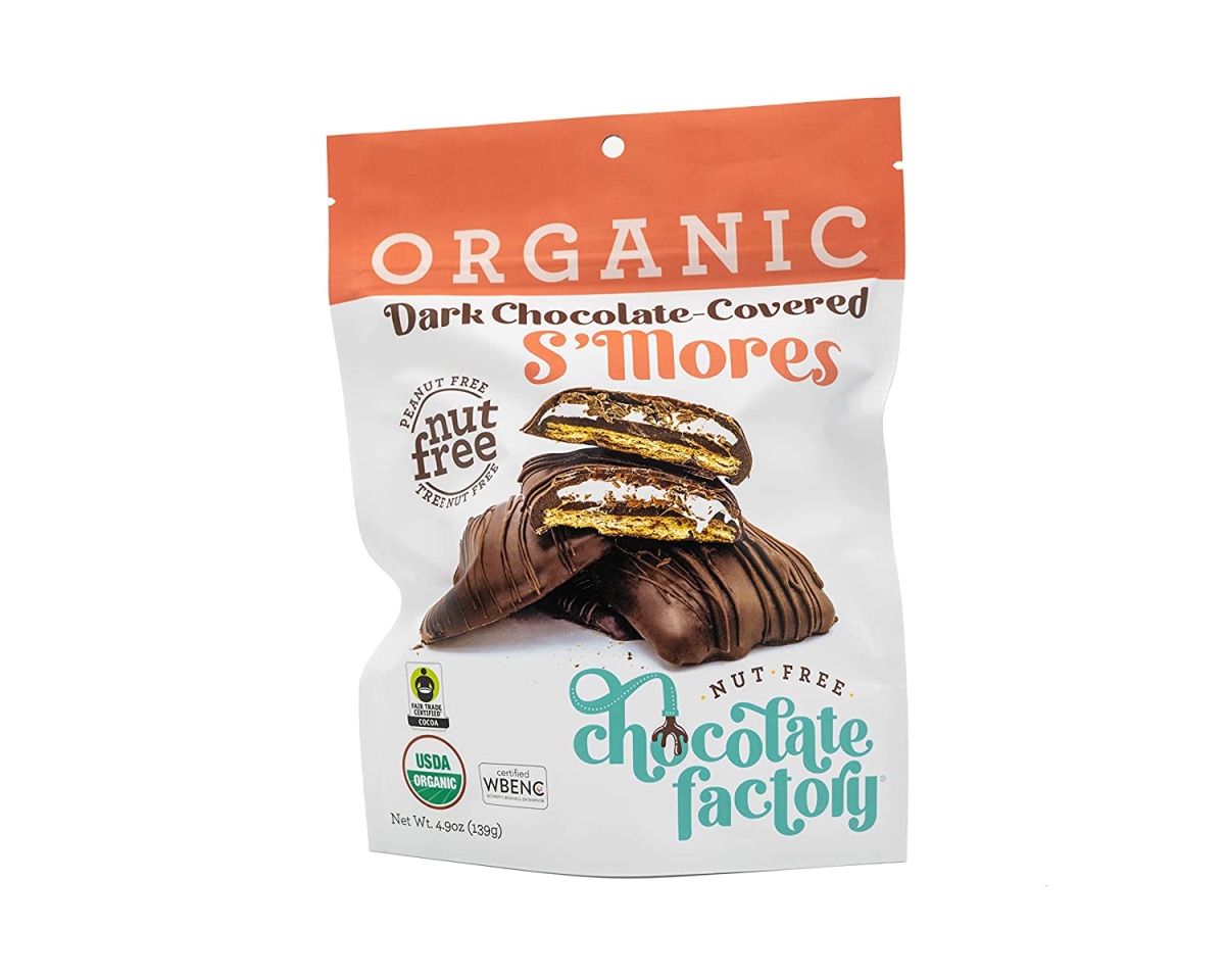 Picture of Nut Free Chocolate Factory KHLV02202798 4.9 oz Organic Dark Chocolate Smores