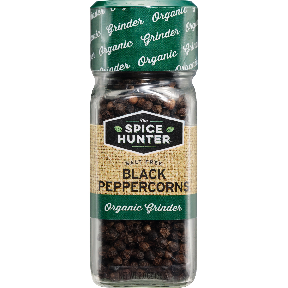 Picture of Spice Hunter KHCH00845628 2 oz Organic Whole Black Peppercorn