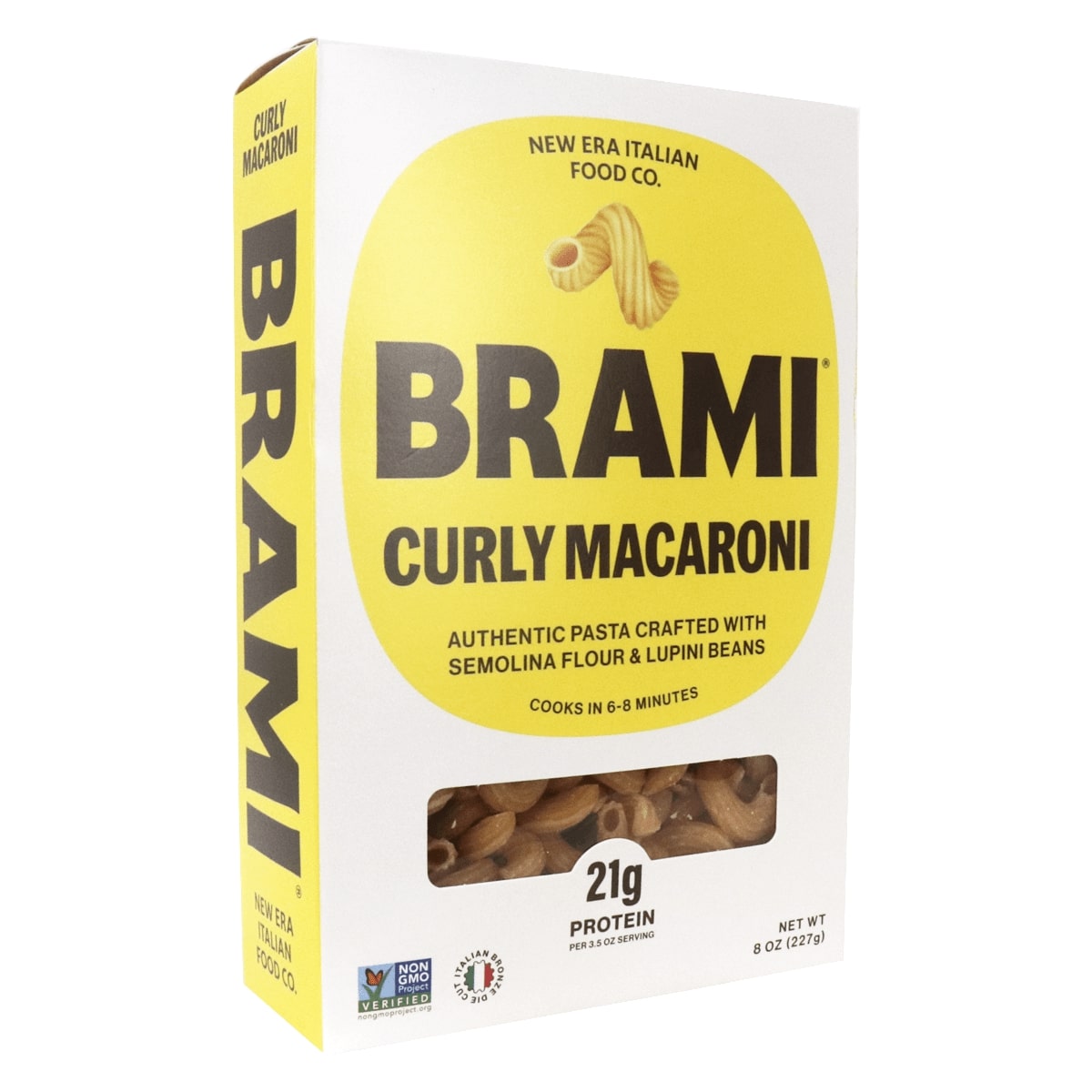 Picture of Brami Lupini Snack KHLV00400533 8 oz Semolina Lupini Macaroni Pasta