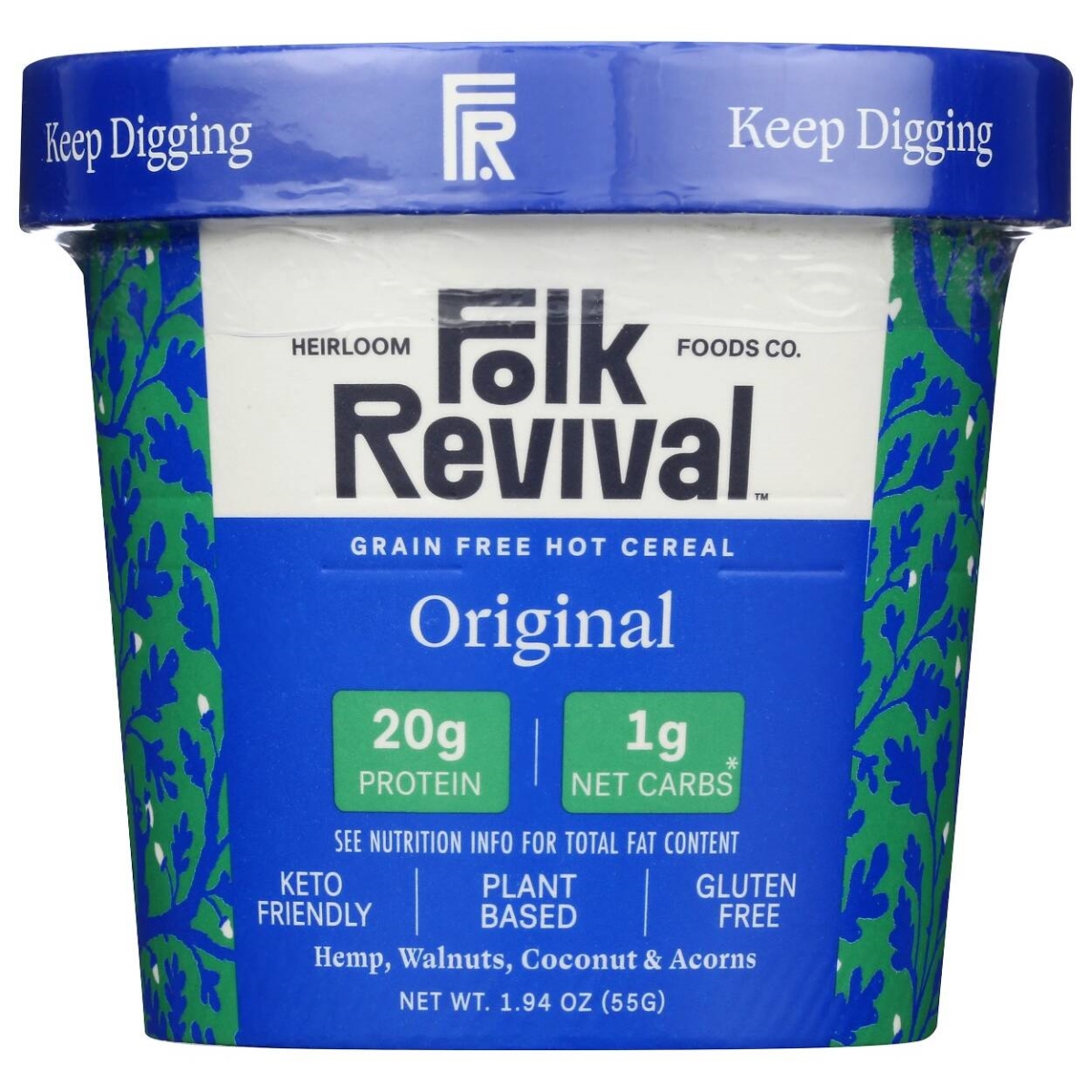 Picture of Folk Revival KHLV02300836 1.94 oz Original Hot Cereal