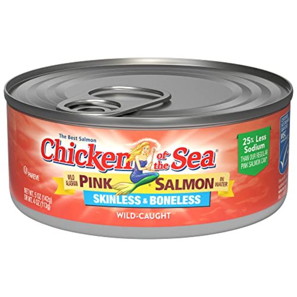 Picture of Chicken of the Sea KHRM02201184 5 oz Wild Alaskan Pink Salmon Can Preserves