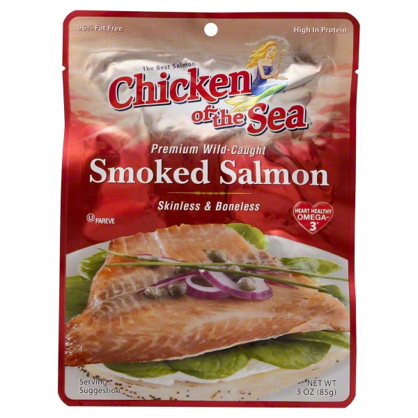 Picture of Chicken of the Sea KHRM02201187 3 oz Wild Salmon Smoked Pouch