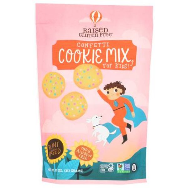 Picture of Raised Gluten Free KHRM02208196 11 oz Confetti Cookie Mix