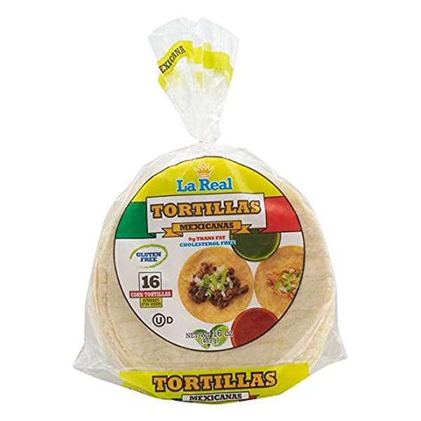 Picture of La Real KHRM00340683 16 oz Yellow Mexicanas Tortilla