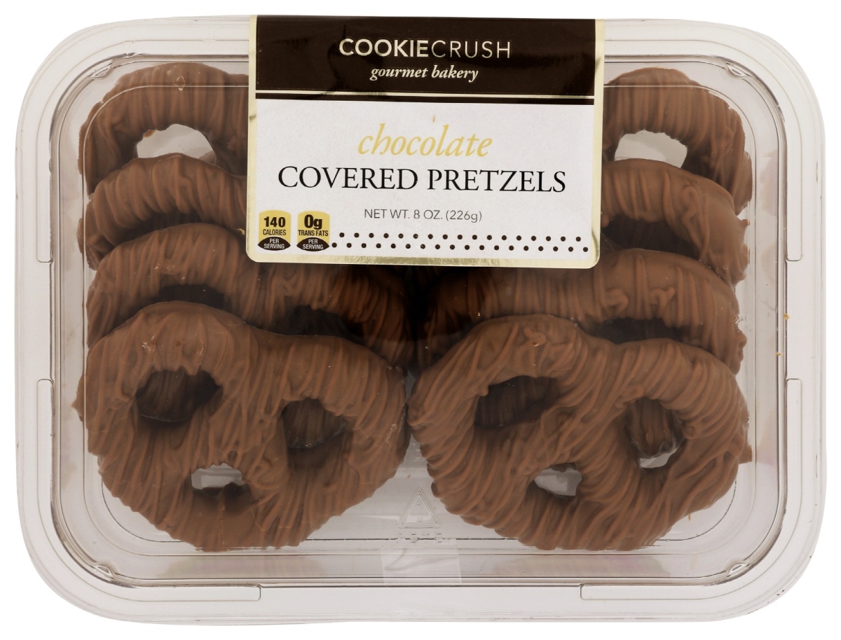 Picture of Cookie Crush KHRM00385436 8 oz Covered Pretzel Chocolate