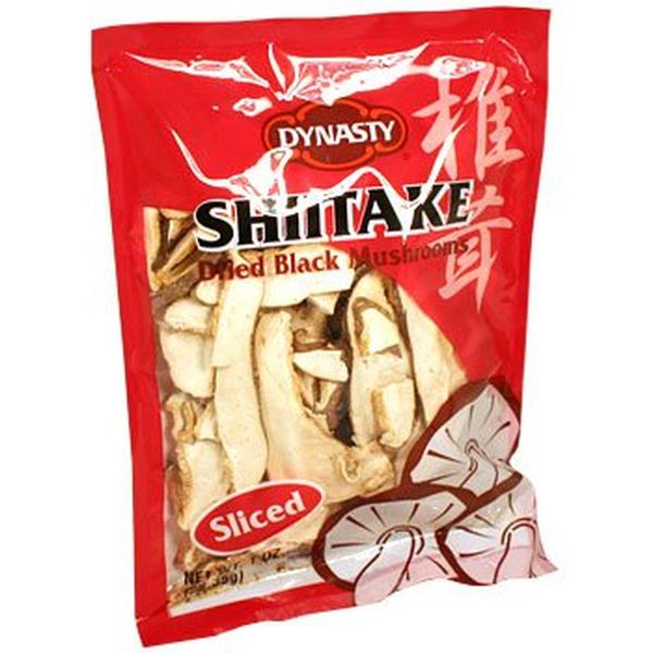 Picture of Dynasty KHRM00054823 1 oz Mushroom Shitake Dried Black Sliced