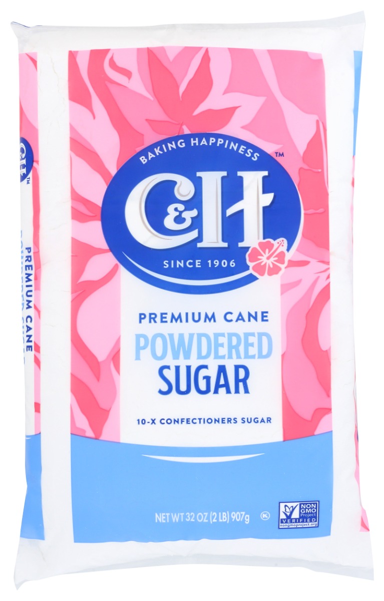 Picture of C&H KHCH02204541 2 lbs Pure Cane Powdered Sugar