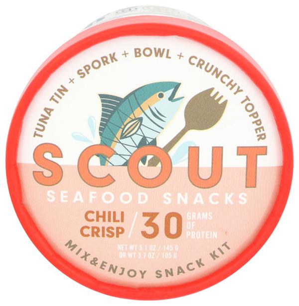 Picture of Scout KHRM02205991 5.1 oz Tuna Chili Crisp Snack Kit