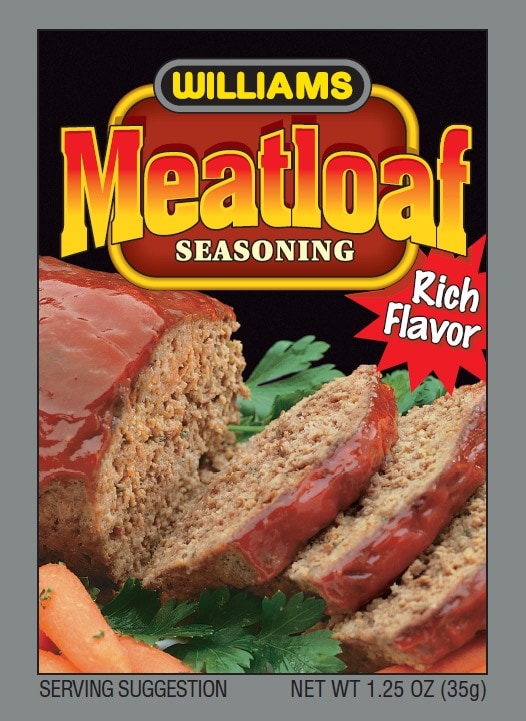 Picture of Williams KHRM00391148 1.25 oz Meatloaf Seasoning