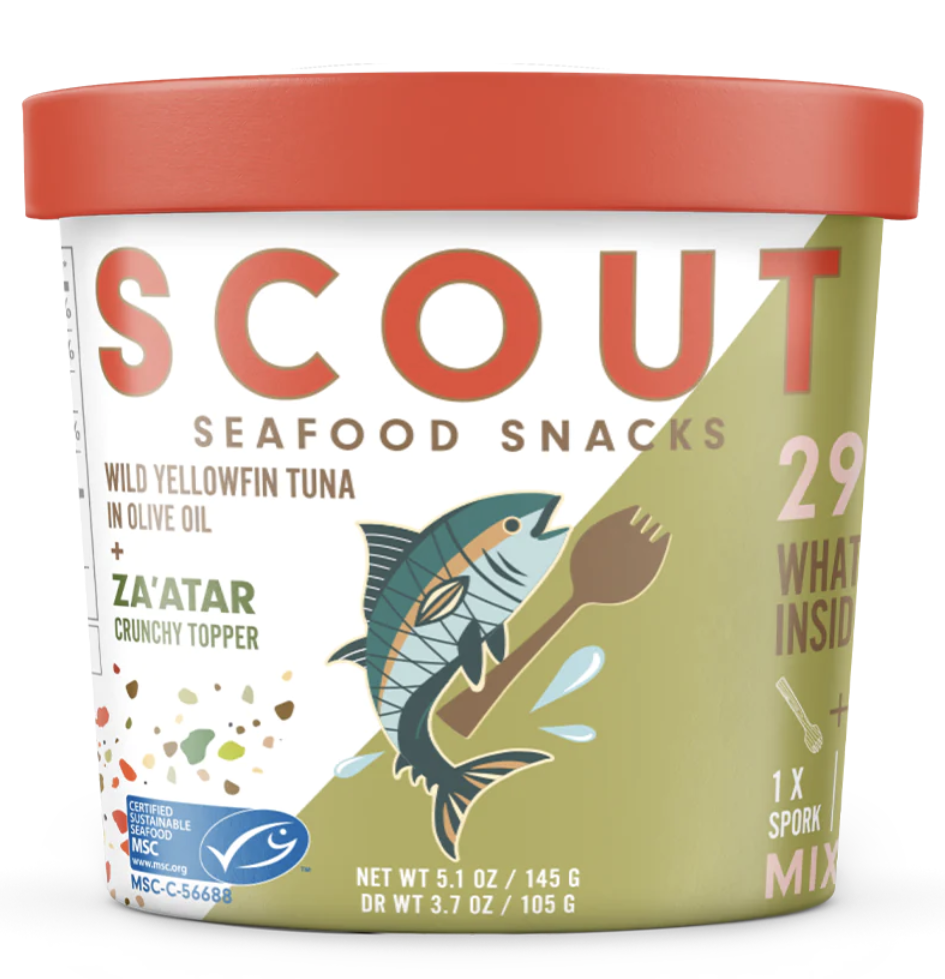 Picture of Scout KHRM02205993 5.1 oz Tuna Zaatar Snack Kit