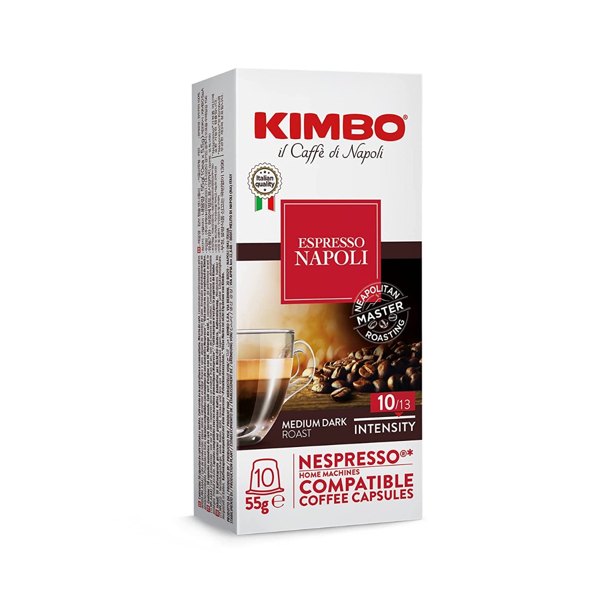 Picture of Kimbo KHLV02204896 1.94 oz Barista Espresso Napoli Coffee