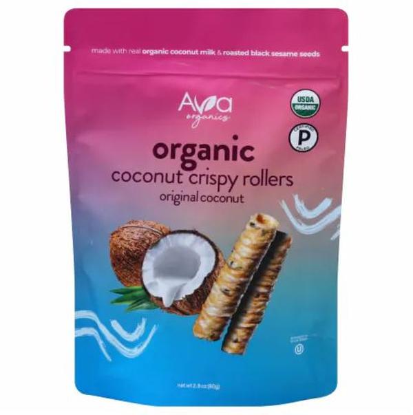 Picture of Ava Organics KHRM02208474 2.8 oz Original Coconut Crispy Rollers