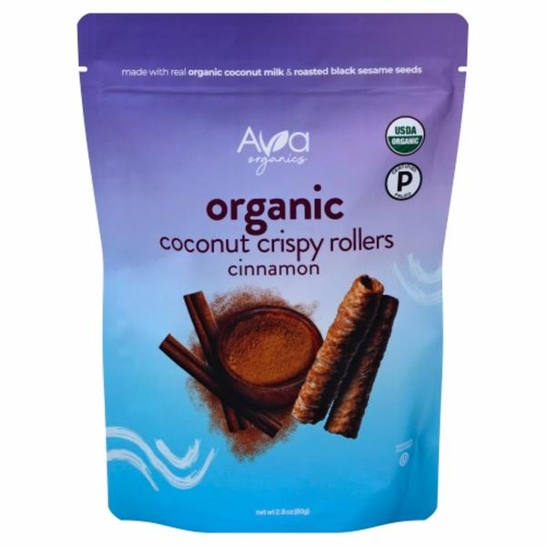 Picture of Ava Organics KHRM02208488 2.8 oz Cinnamon Coconut Crispy Rollers