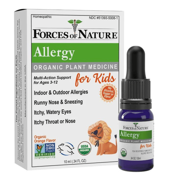 Picture of Forces of Nature KHLV02207652 10 ml Allergy Relief for Kids