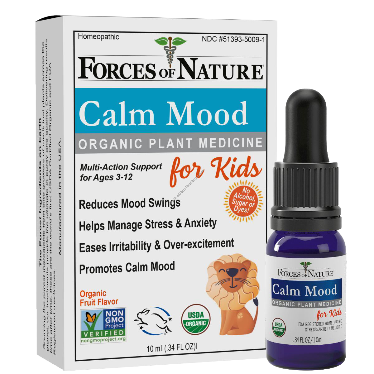 Picture of Forces of Nature KHLV02207767 10 ml Calm Mood for Kids