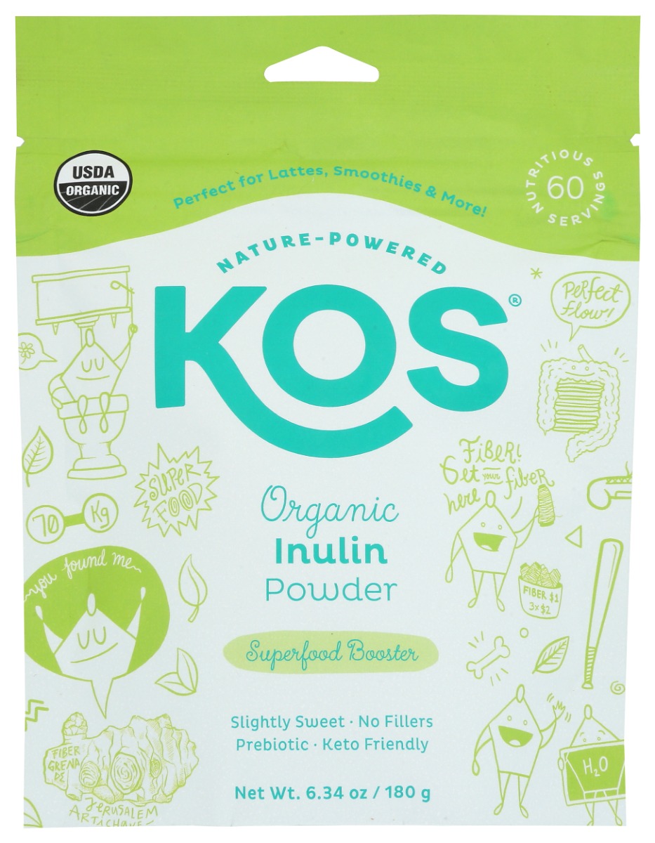 Picture of KOS KHCH02206657 6.3 oz Organic Inulin Powder