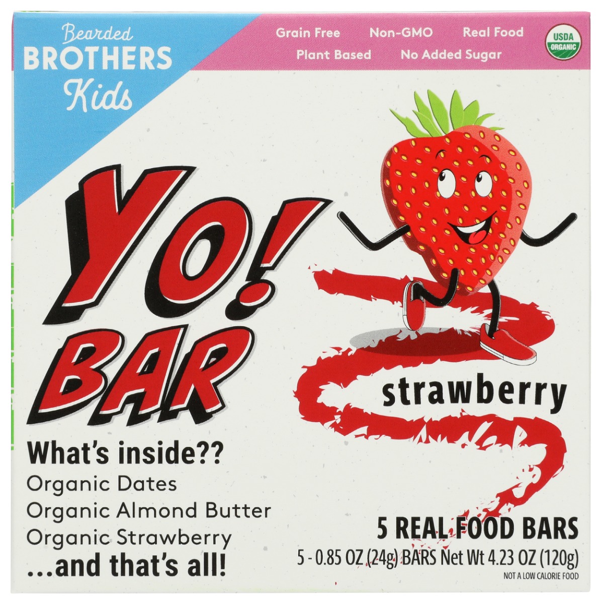 Picture of Bearded Brothers KHRM00370864 4.23 oz Strawberry Bar