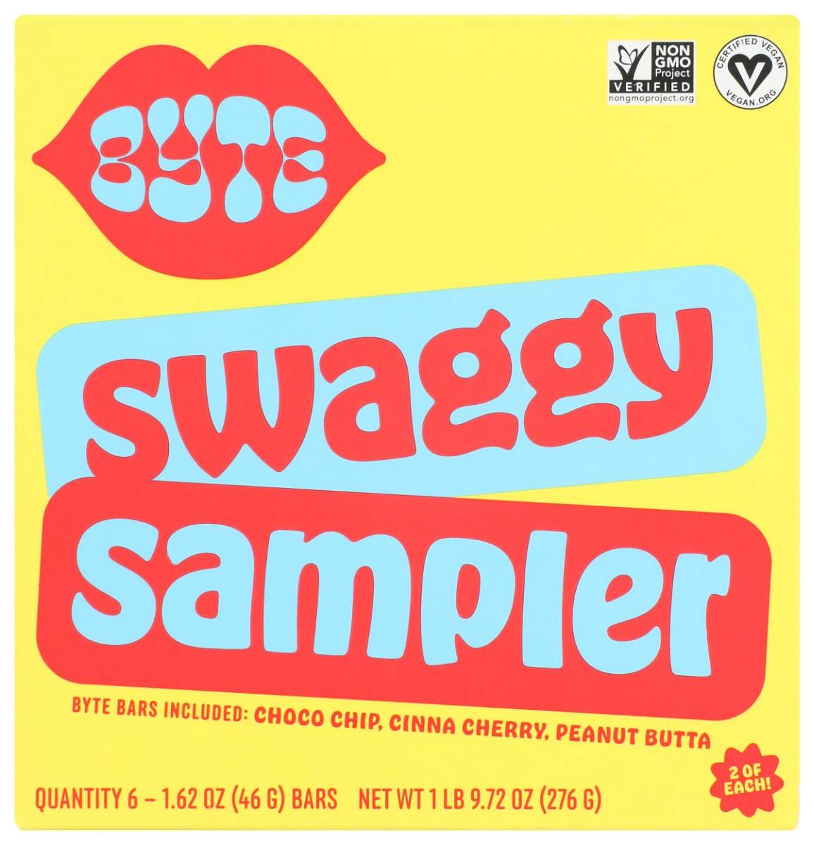 Picture of Byte Bars KHRM02208475 9.72 oz Swaggy Sampler Bars