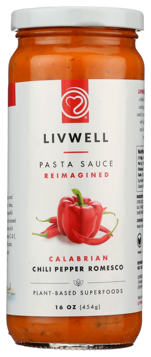 Picture of Livwell Foods KHCH02208371 16 oz Calabrian Chili Pepper Romesco Sauce